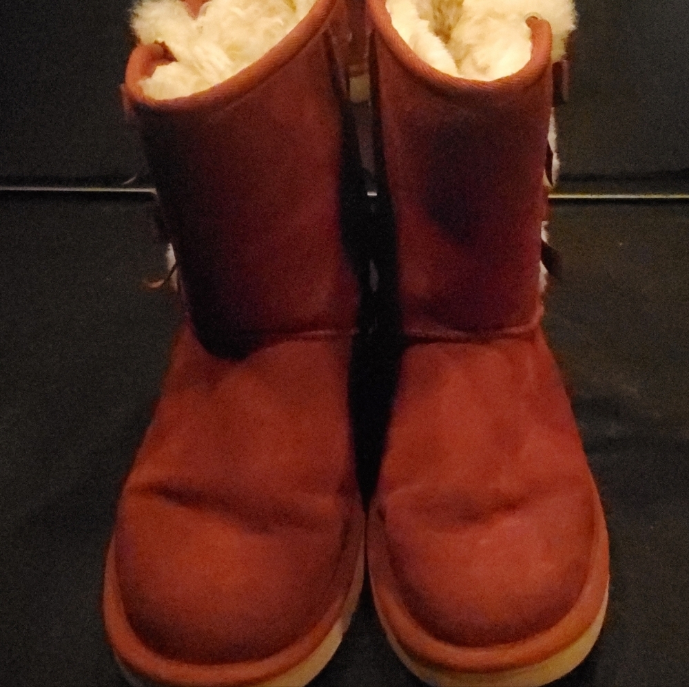 Koolburra By UGG Boots With Bows Red Size 6